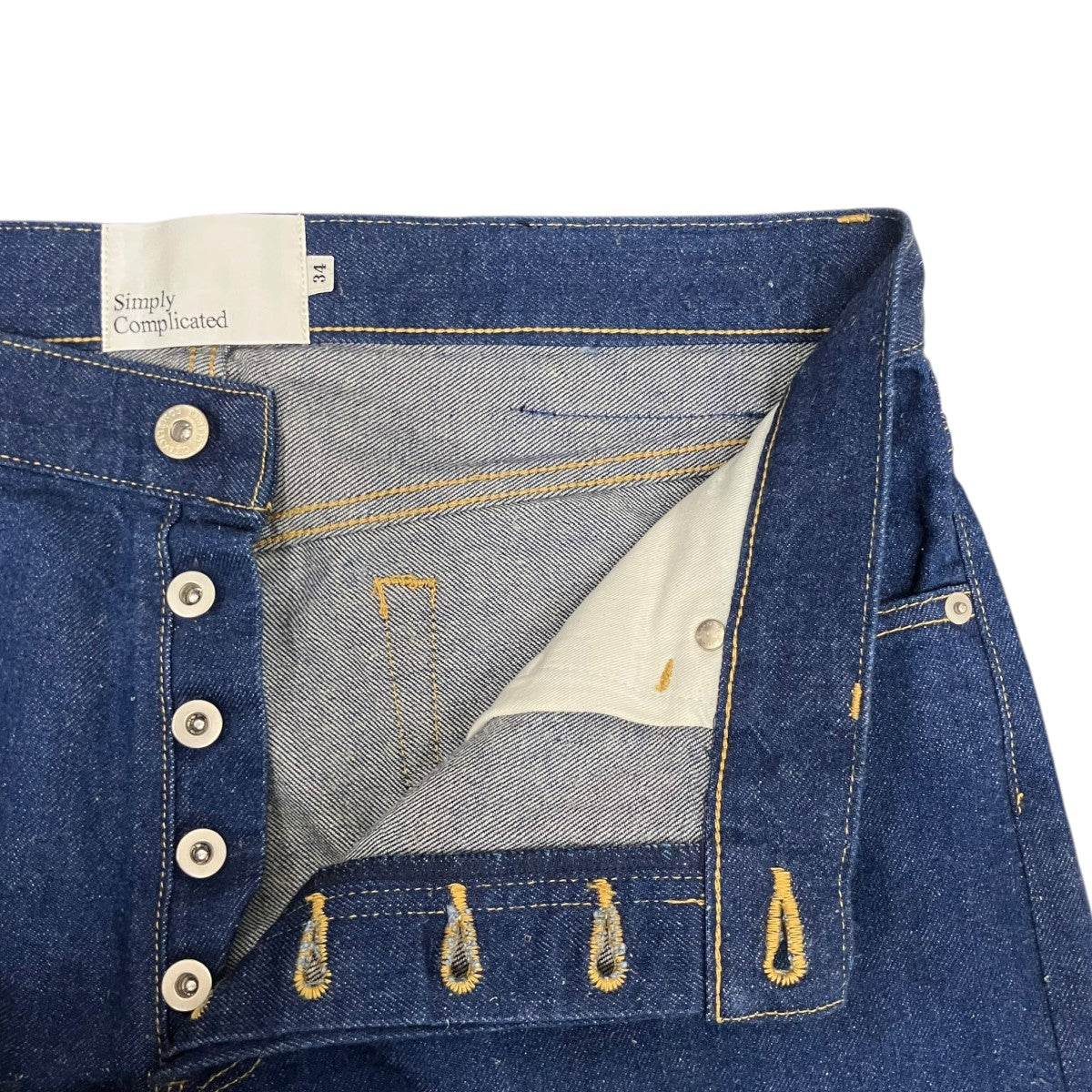 SIMPLY COMPLICATED デニムパンツ25SS3007 古着・中古-6枚目のアイテム画像