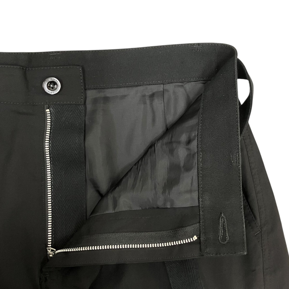 sacai 25SSWool Silk Suiting Pantsワイドパンツ25-03716M 古着・中古-7枚目のアイテム画像