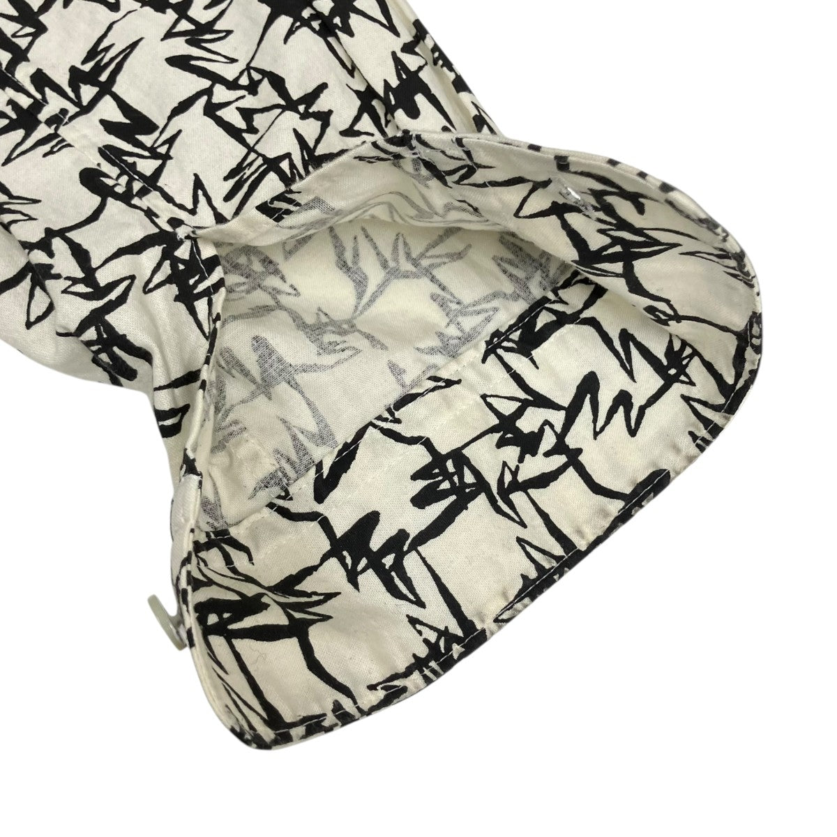Y’S for men×MASSES COTTON PIGMENT PRINT OPEN COLLAR SHIRT長袖シャツML-B91-044 古着・中古-4枚目のアイテム画像