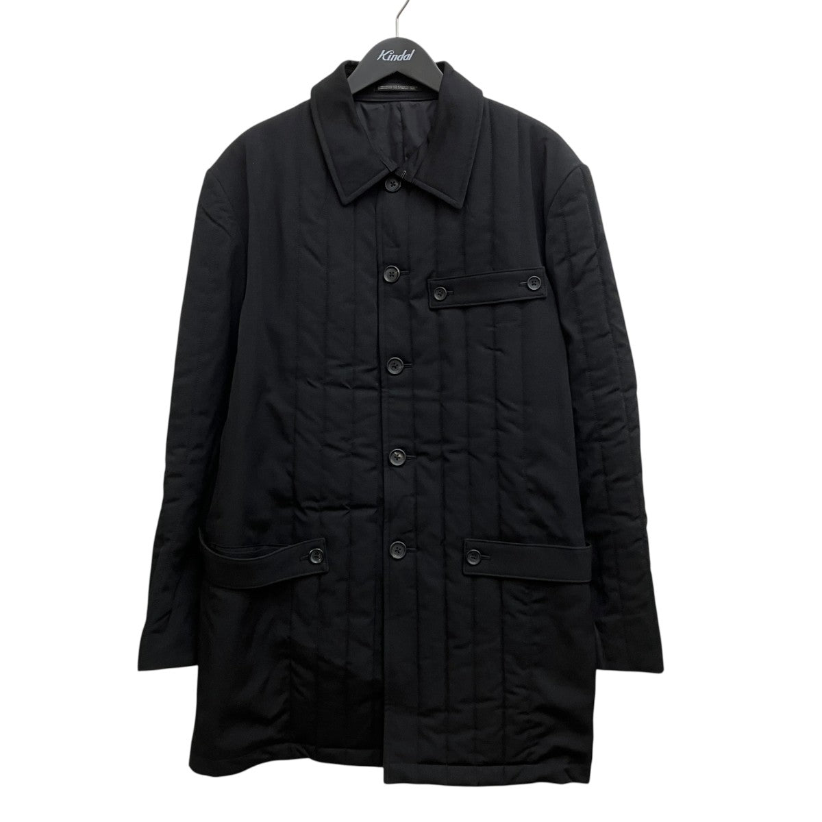 Yohji Yamamoto pour homme 25AW WOOL GABARDINE TAB DETAIL PADED JACKET HL-J10-835 古着・中古-1枚目のアイテム画像