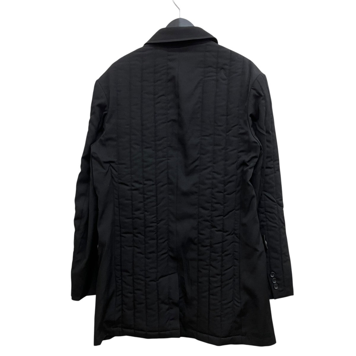 Yohji Yamamoto pour homme 25AW WOOL GABARDINE TAB DETAIL PADED JACKET HL-J10-835 古着・中古-2枚目のアイテム画像