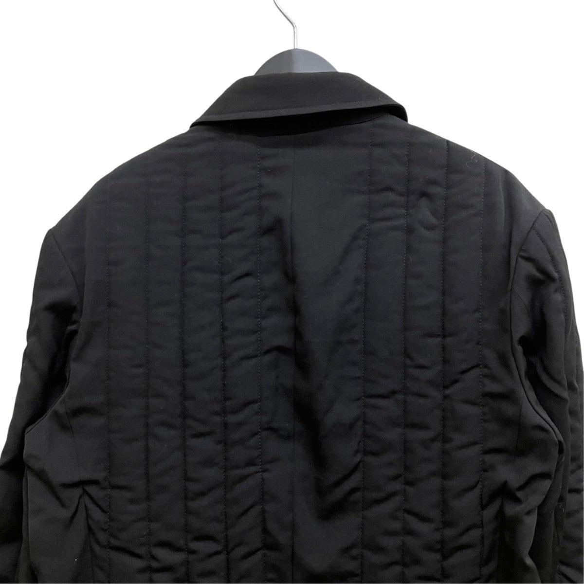Yohji Yamamoto pour homme 25AW WOOL GABARDINE TAB DETAIL PADED JACKET HL-J10-835 古着・中古-4枚目のアイテム画像