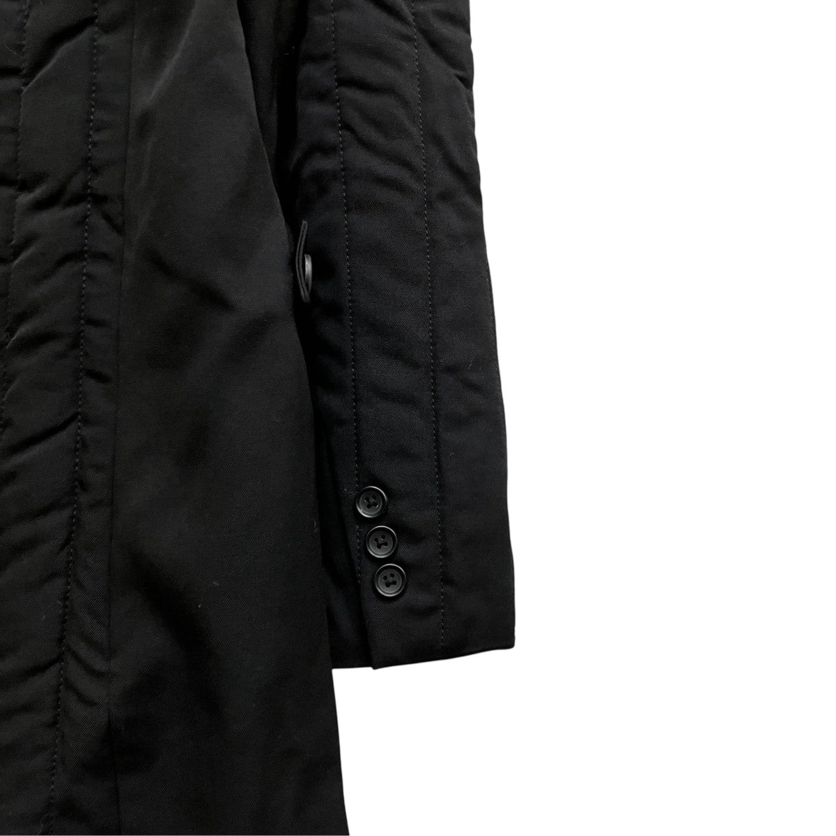 Yohji Yamamoto pour homme 25AW WOOL GABARDINE TAB DETAIL PADED JACKET HL-J10-835 古着・中古-5枚目のアイテム画像
