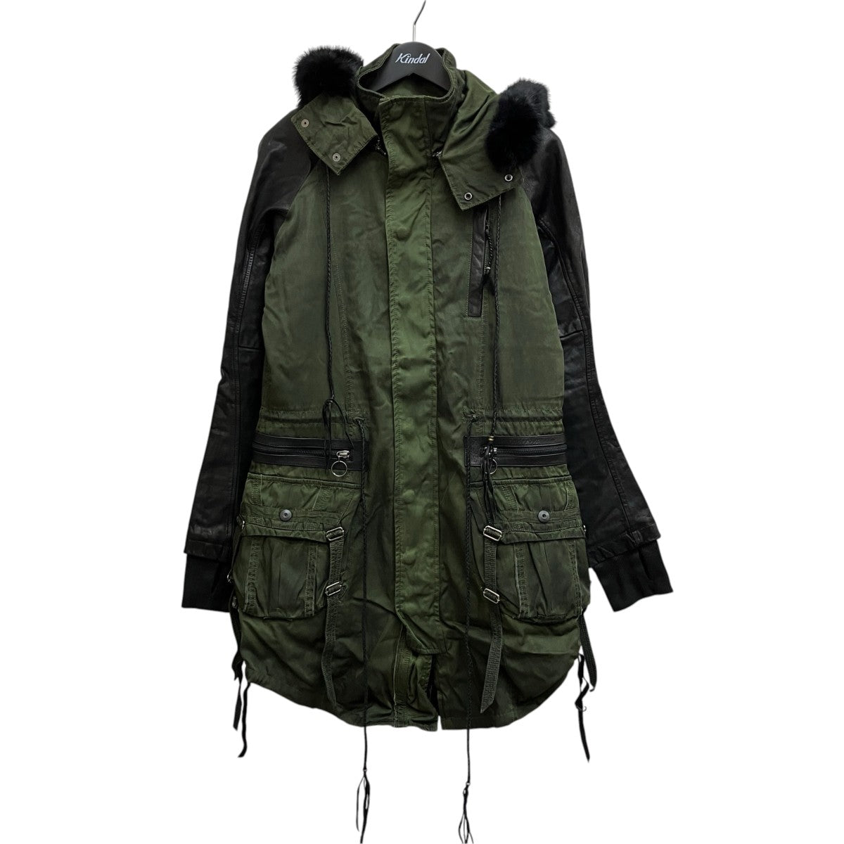 KMRii 初期タグライナー付モッズコート 古着・中古-1枚目のアイテム画像