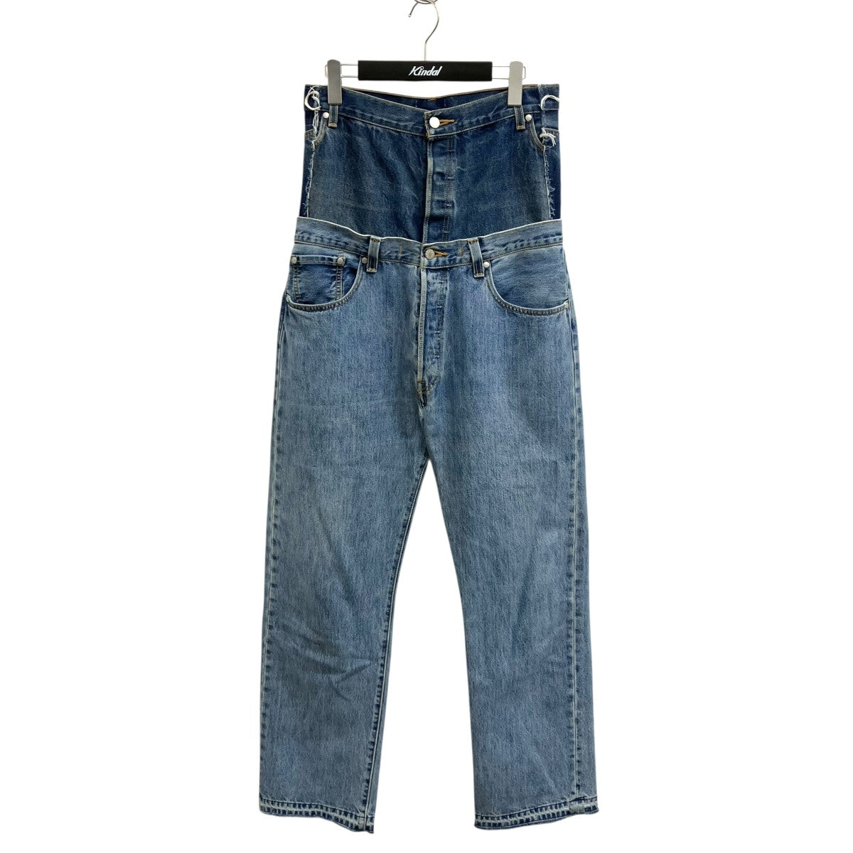 W WAIST DENIM PTデニムパンツQ25A-T018