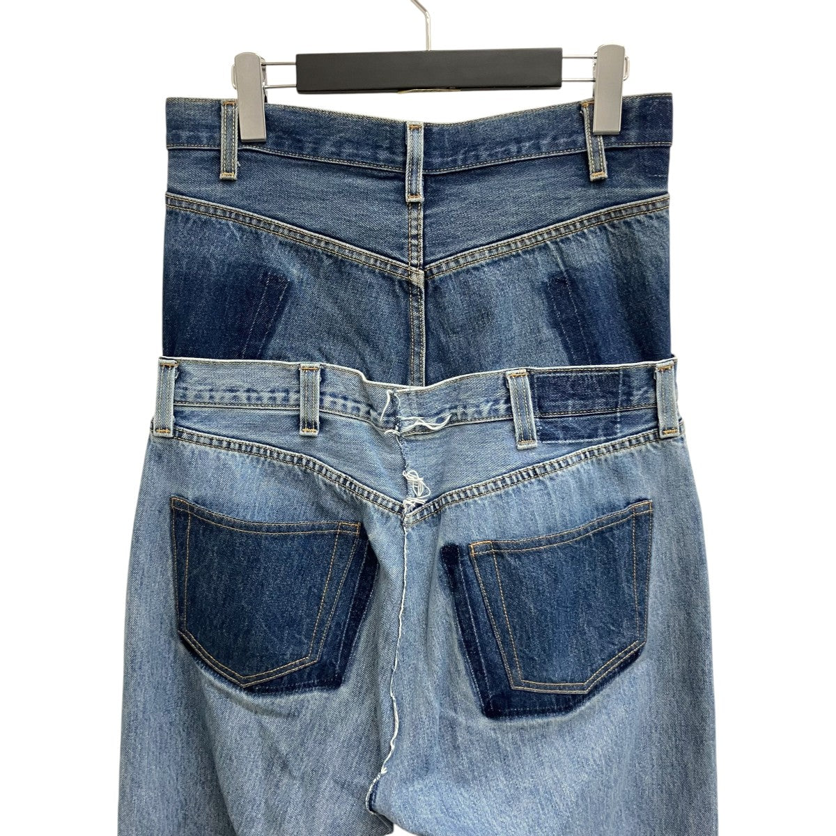 W WAIST DENIM PTデニムパンツQ25A-T018