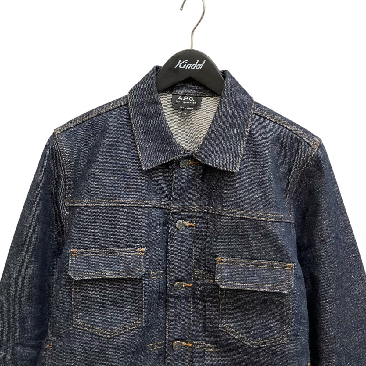 A．P．C．(アーペーセー) デニムジャケット0723 0723 インディゴ