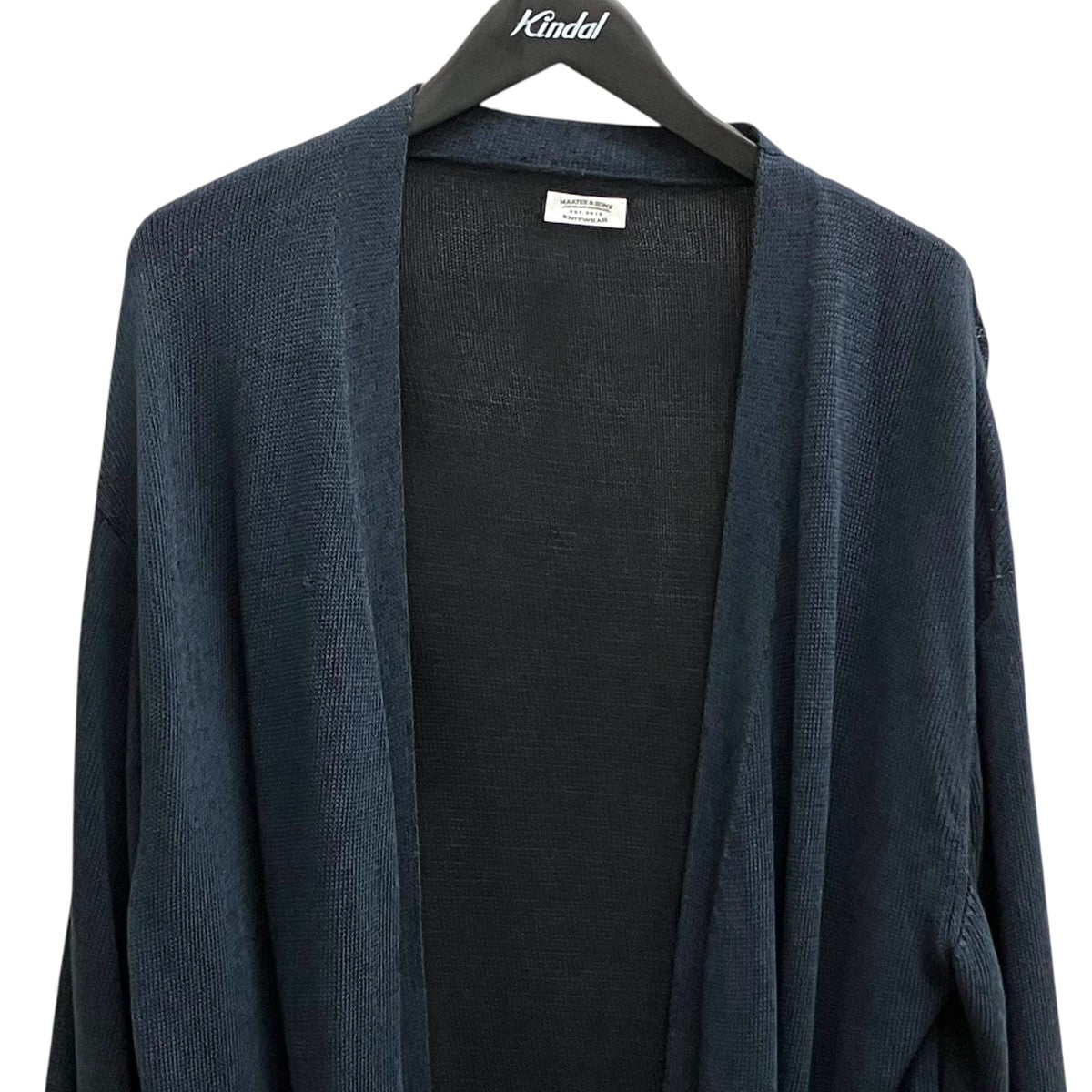 MAATEE＆SONS NB V Cardigan SweaterカーディガンMT2103-0102 古着・中古-3枚目のアイテム画像