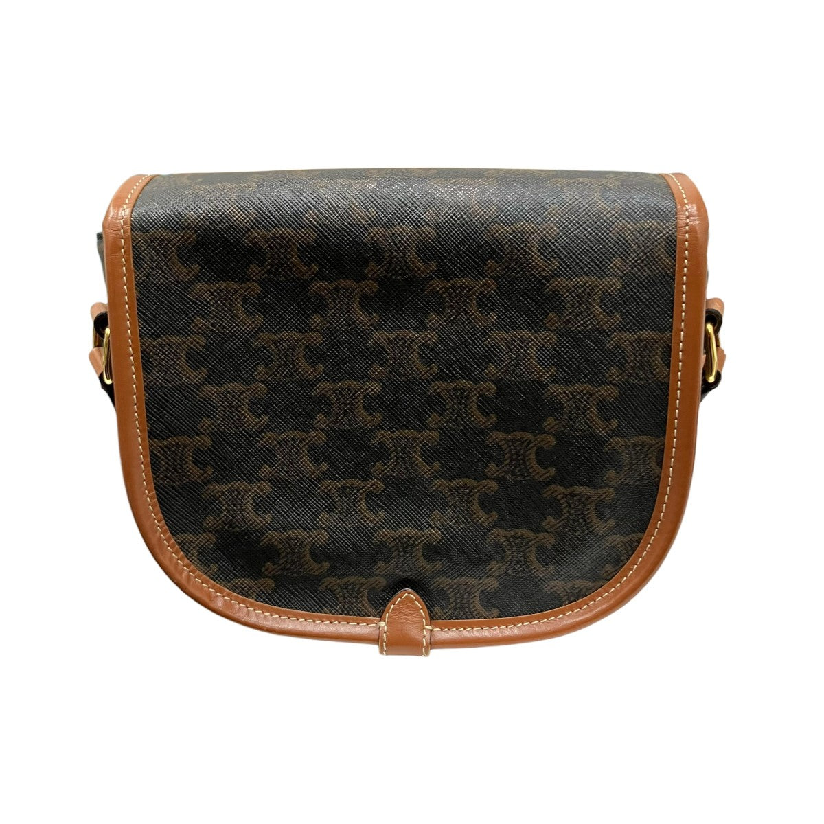 CELINE トリオンフキャンバス フォルコ ミディアムバッグショルダーバッグ 古着・中古-3枚目のアイテム画像