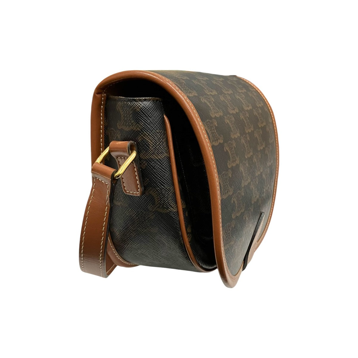 CELINE トリオンフキャンバス フォルコ ミディアムバッグショルダーバッグ 古着・中古-4枚目のアイテム画像
