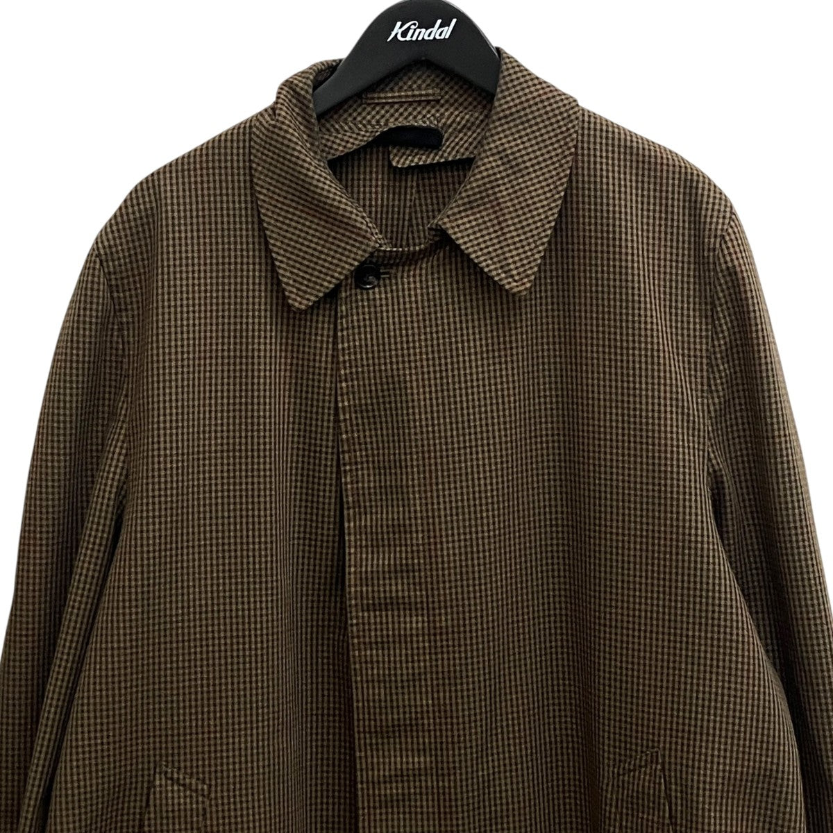 60s~ガンクラブチェックバルマカーンコート