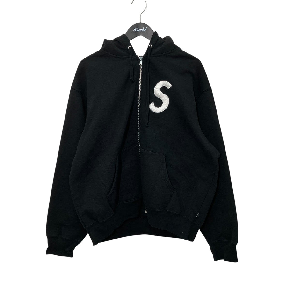 Supreme 24AWS Logo Zip Up Hooded Sweatshirtジップパーカー 古着・中古-1枚目のアイテム画像