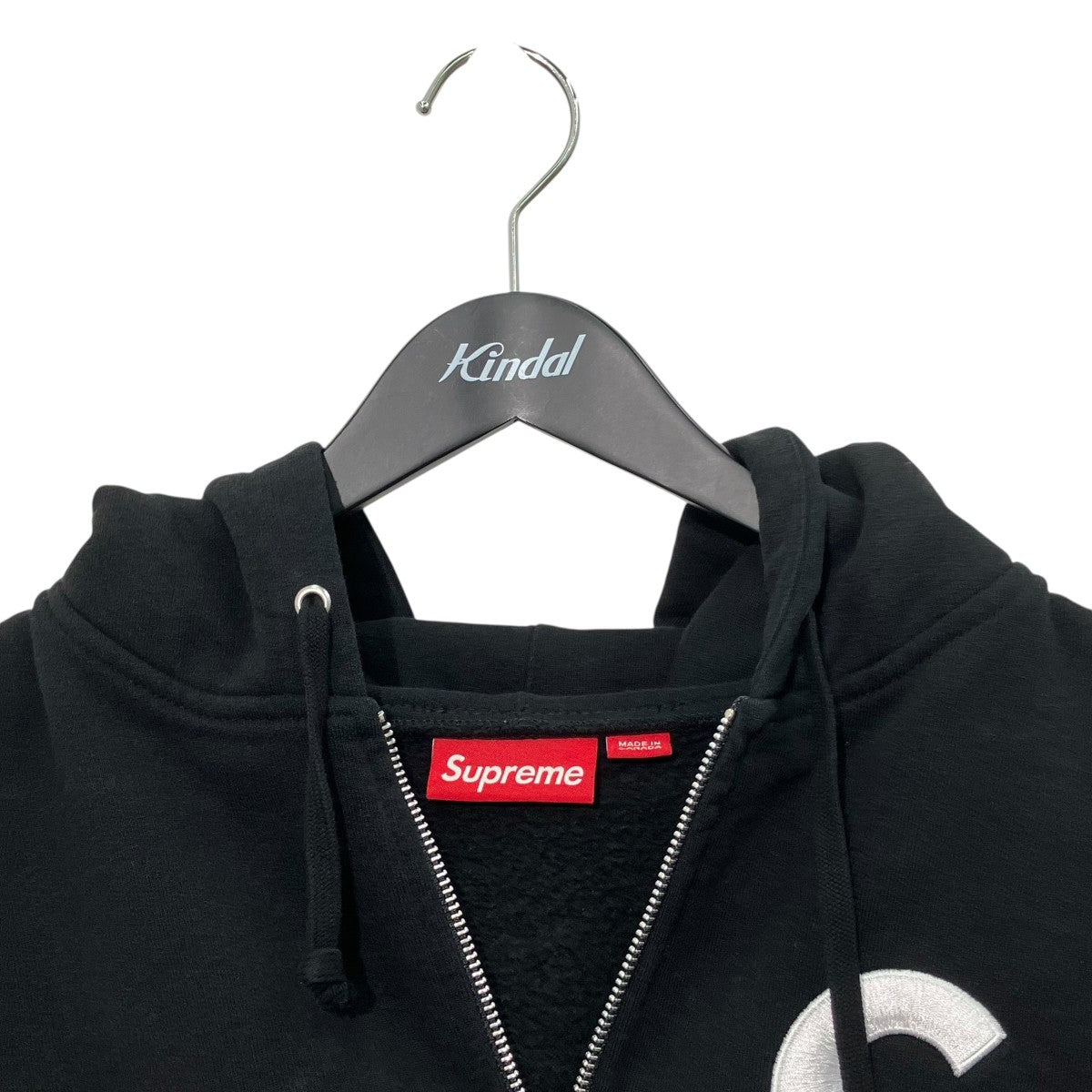 Supreme 24AWS Logo Zip Up Hooded Sweatshirtジップパーカー 古着・中古-3枚目のアイテム画像