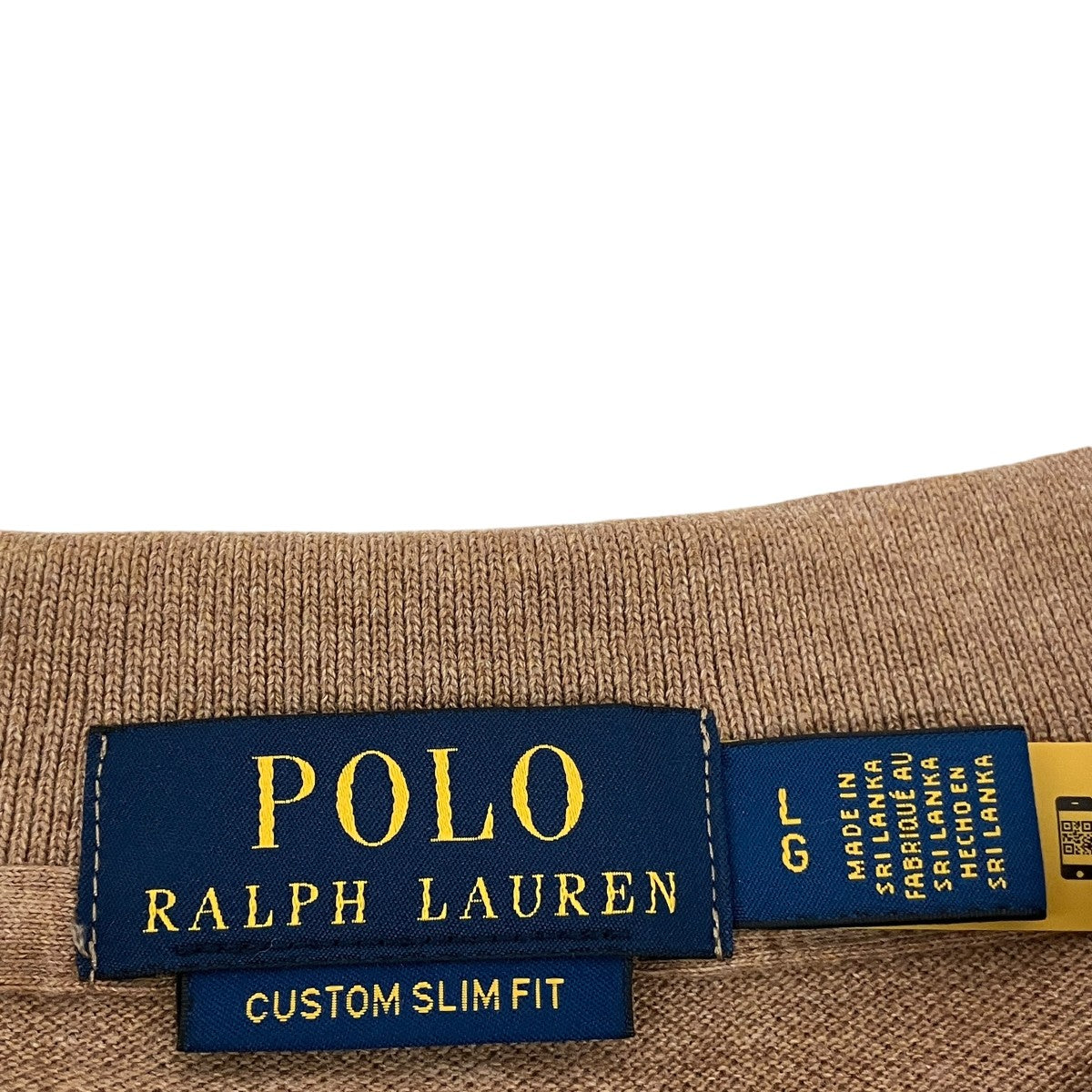 CUSTOM SLIMFITポロシャツ