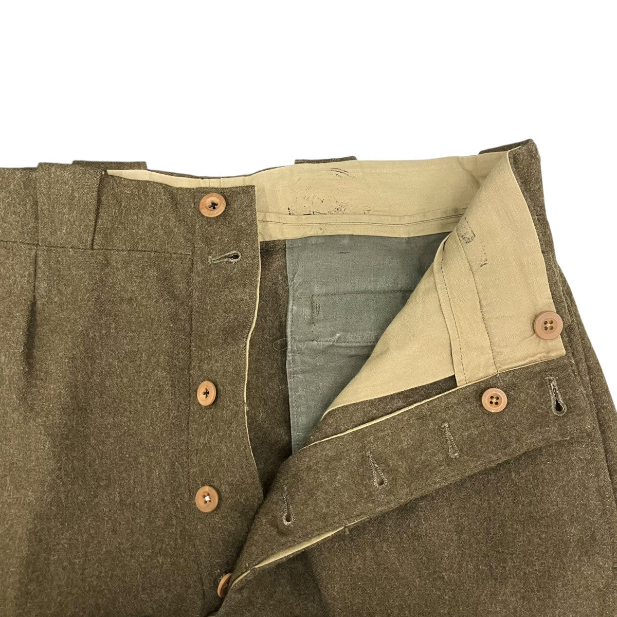 40sFrench Army Wool Trousersウールパンツ