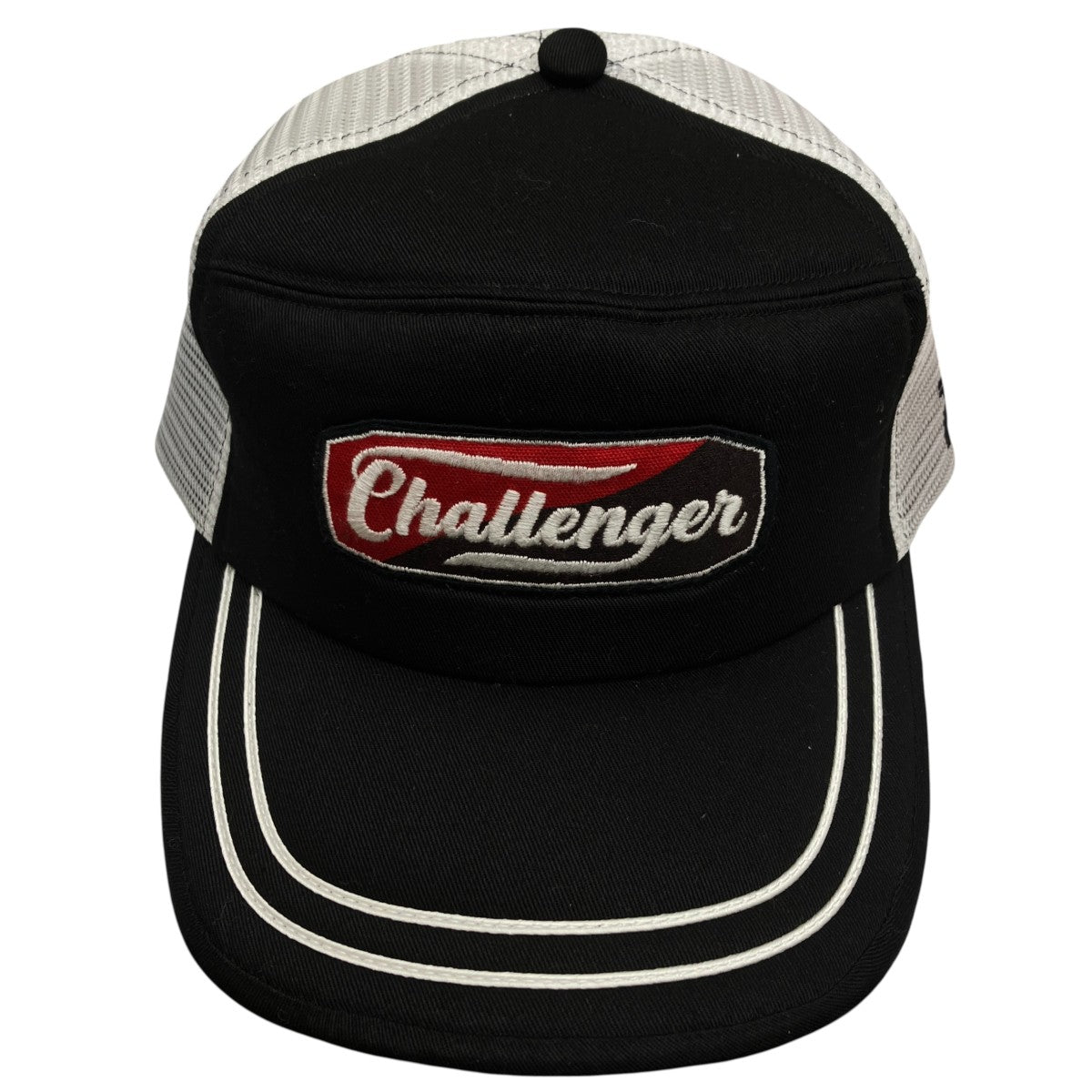 CHALLENGER(チャレンジャー) TWO TONE LOGO CAPキャップ ブラック