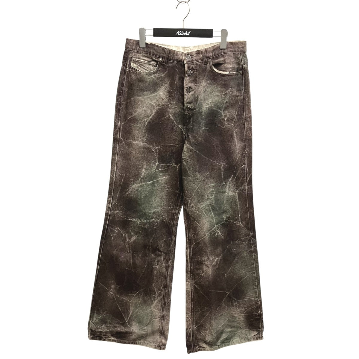 DIESEL×THUG CLUB P-THUG-PANTタックパンツ 古着・中古-1枚目のアイテム画像