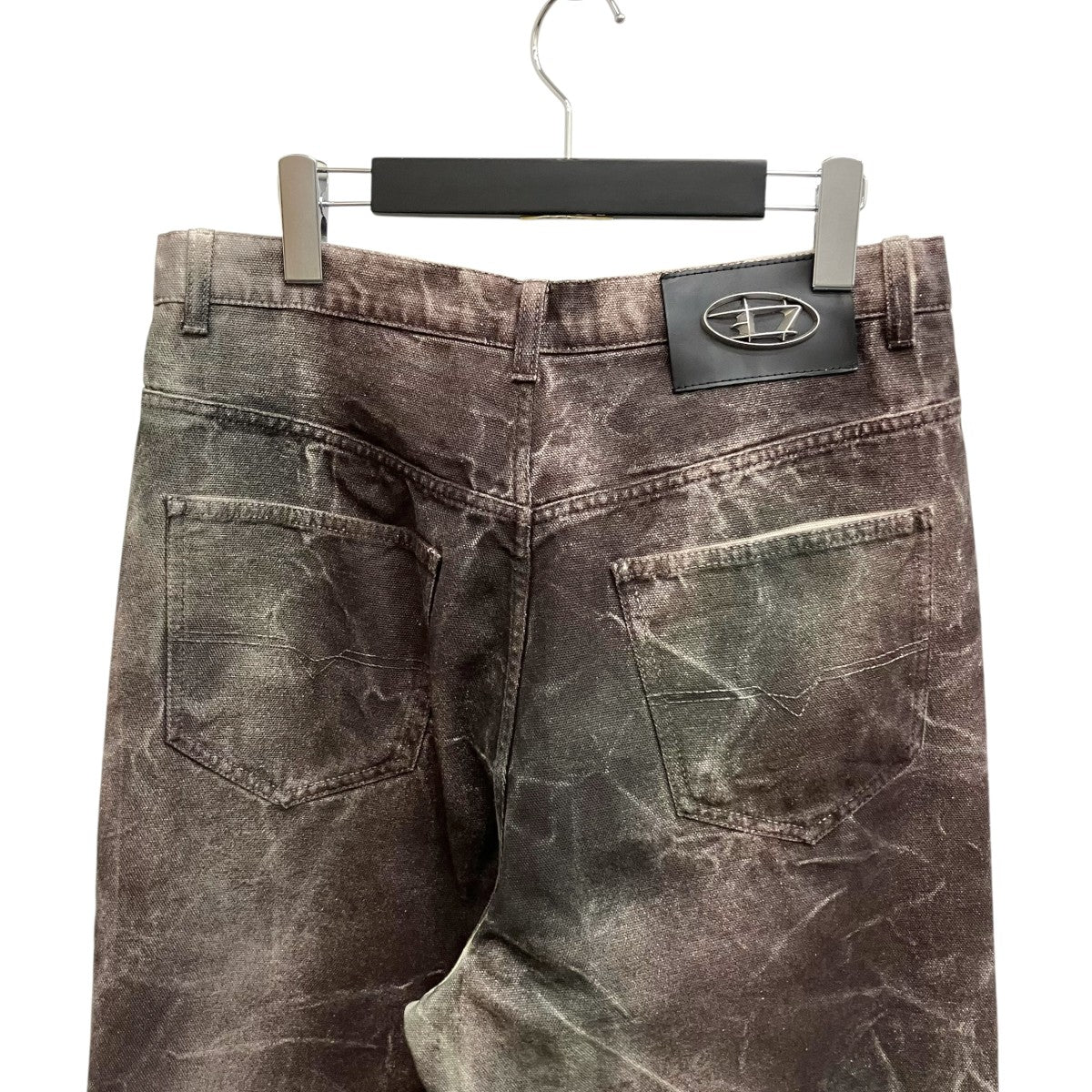DIESEL×THUG CLUB P-THUG-PANTタックパンツ 古着・中古-4枚目のアイテム画像