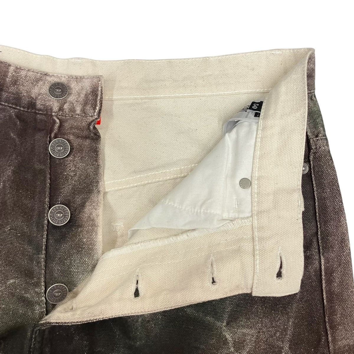 DIESEL×THUG CLUB P-THUG-PANTタックパンツ 古着・中古-7枚目のアイテム画像