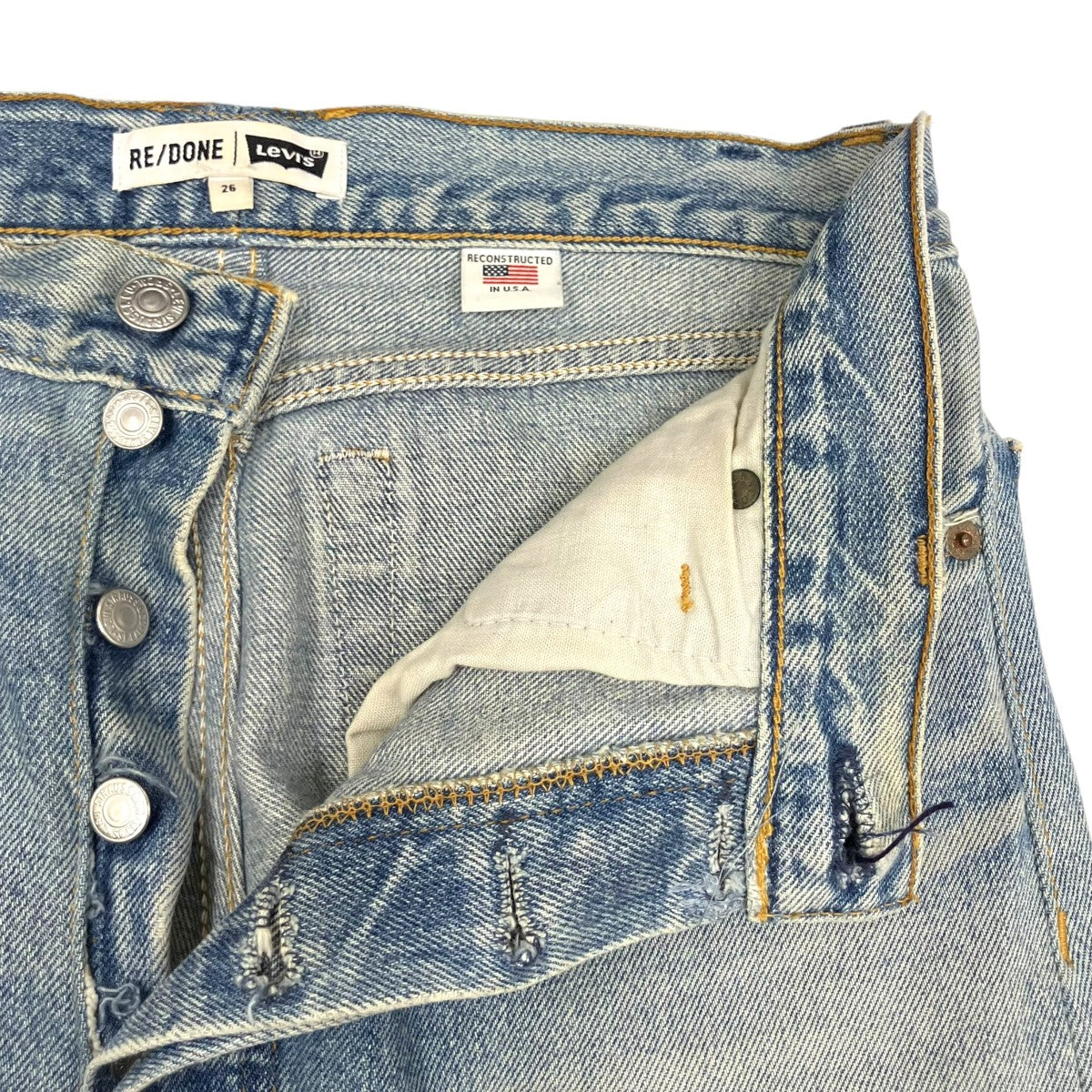 LEVI’S×RE／DONE デニムパンツ 古着・中古-7枚目のアイテム画像