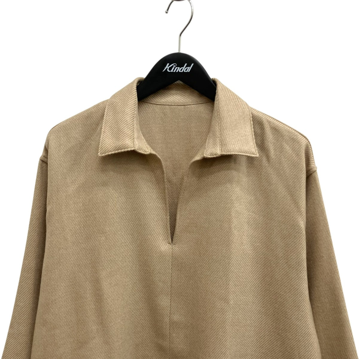POSTELEGANT Wool Pull-Over ShirtプルオーバーシャツTP22A0003 古着・中古-3枚目のアイテム画像