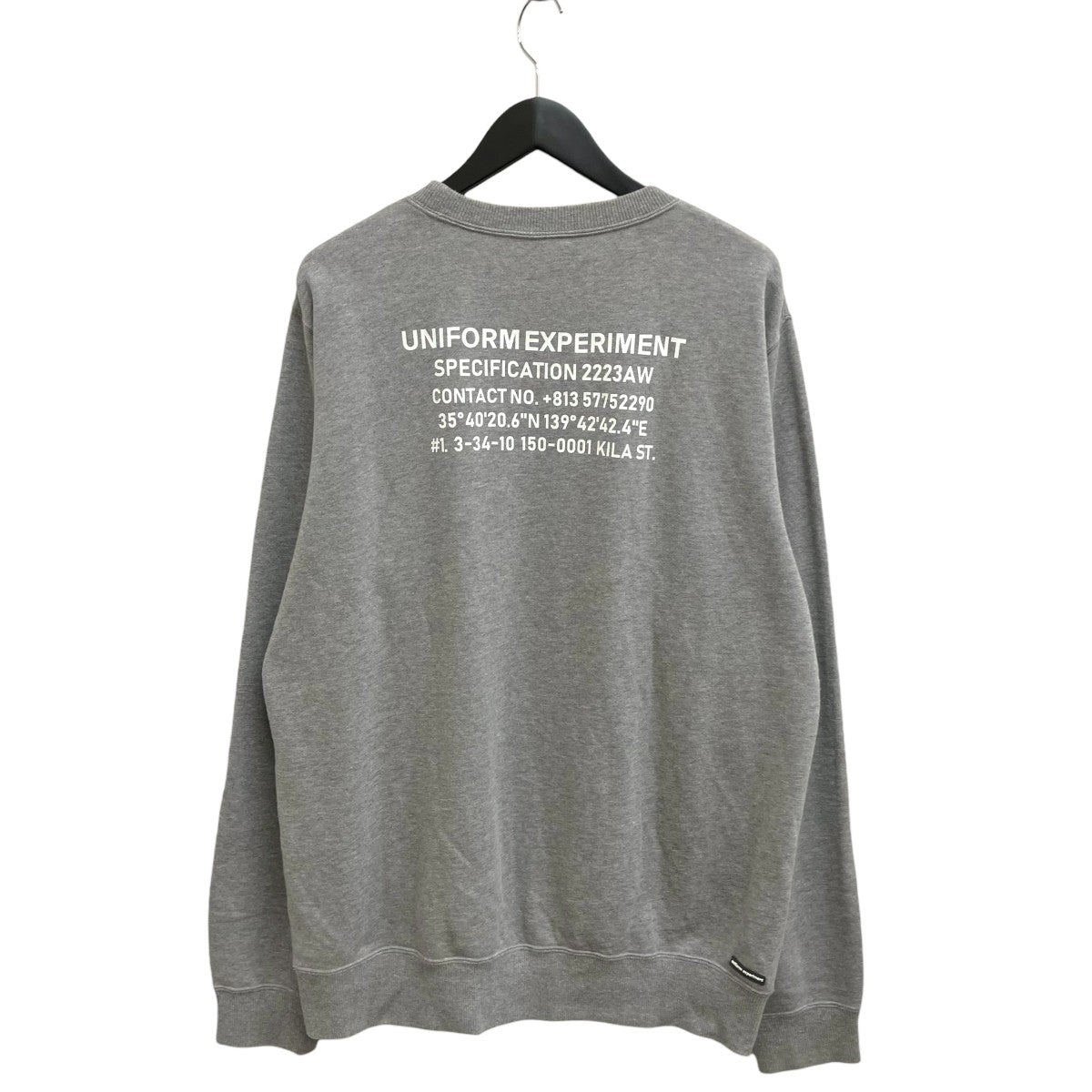 uniform experiment スウェットUE-222029 古着・中古-2枚目のアイテム画像