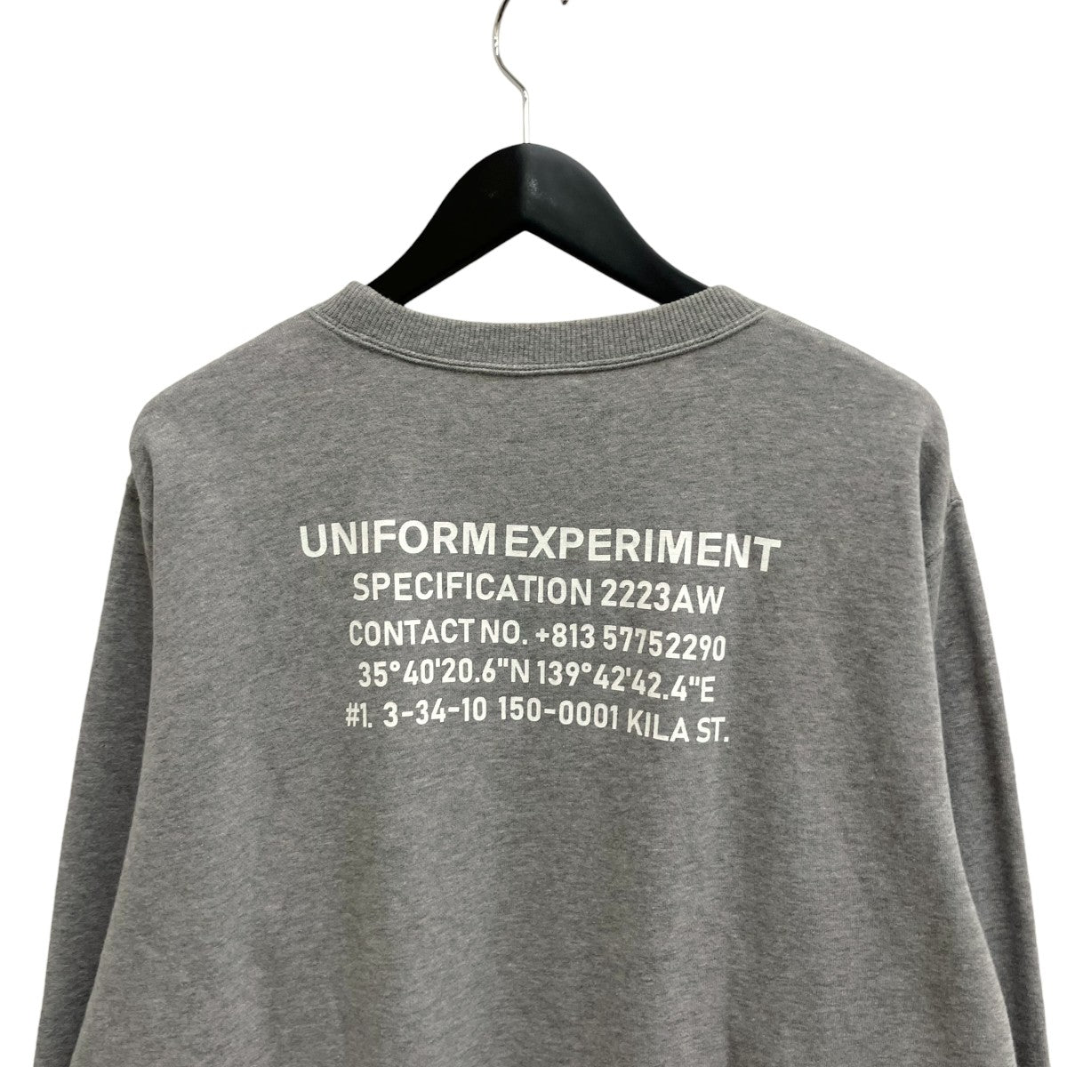 uniform experiment スウェットUE-222029 古着・中古-3枚目のアイテム画像