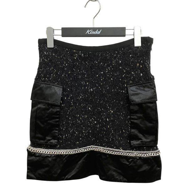 sacai luck(サカイラック) ミニスカート10AWLU176 10AWLU176 ブラック