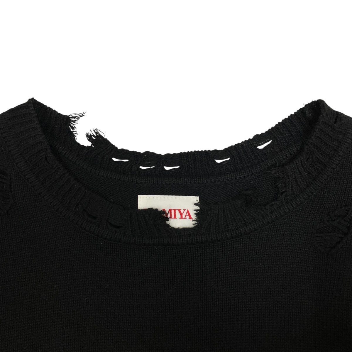 DESTROYED KNIT LSTダメージニットG11LT045