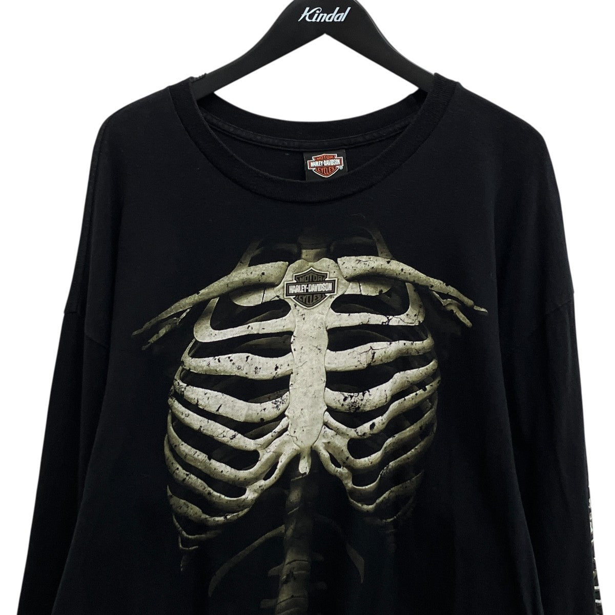 HARLEY-DAVIDSON(ハーレーダビッドソン) 03S bone skeleton長袖Tシャツ