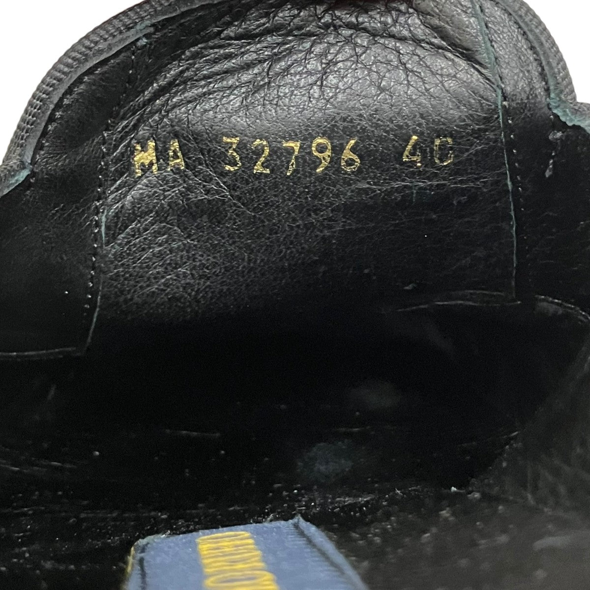 ANGELO RUFFO VELVET EMB． MULEタッセルミュール500 57215-N DK 古着・中古-9枚目のアイテム画像