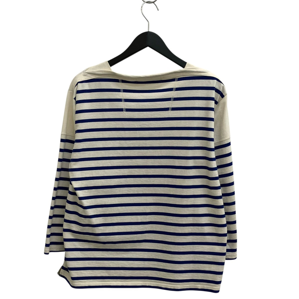 ANSNAM(アンスナム) 24SSRiverrun Boat Neck Long TTシャツ ホワイト