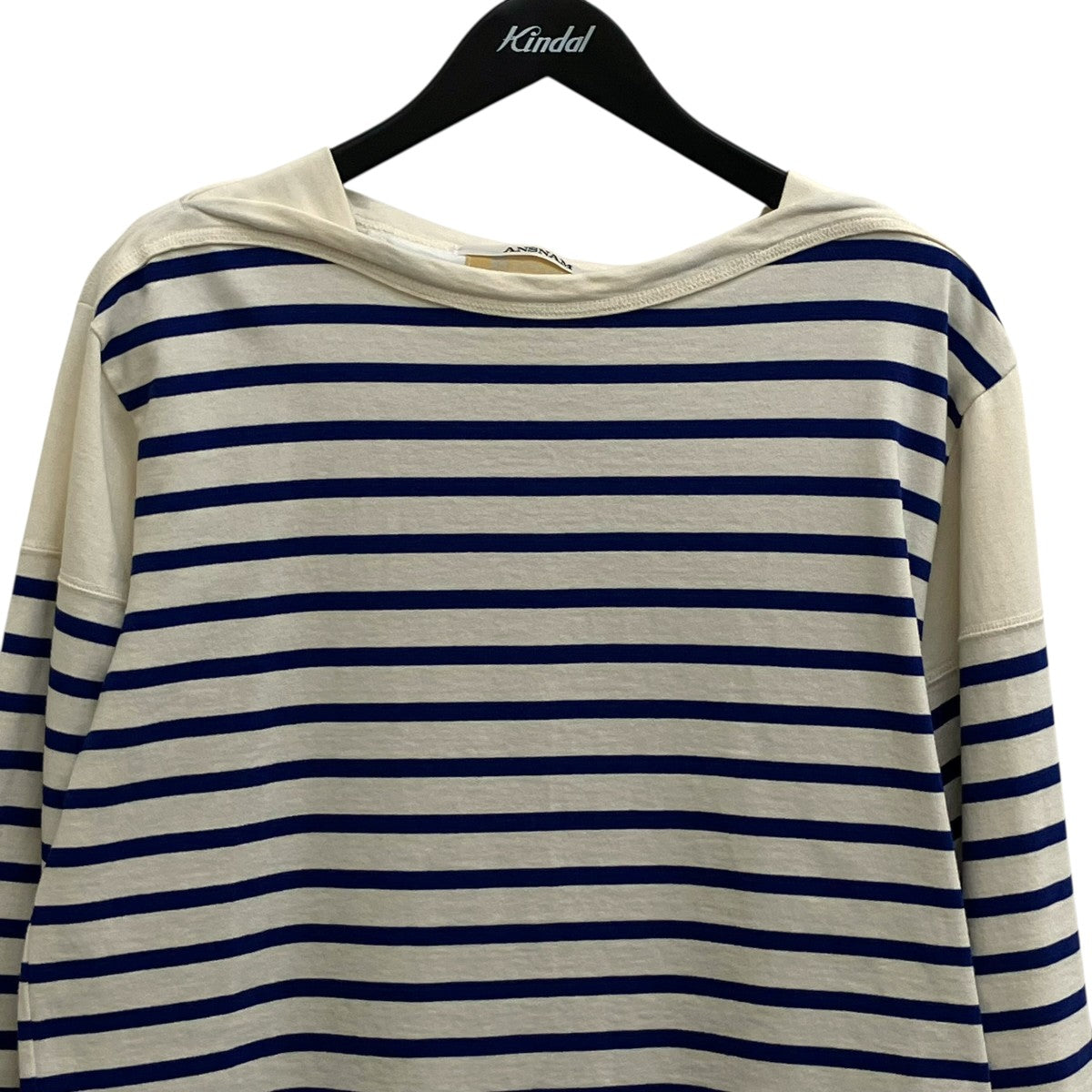 ANSNAM 24SSRiverrun Boat Neck Long TTシャツ 古着・中古-3枚目のアイテム画像