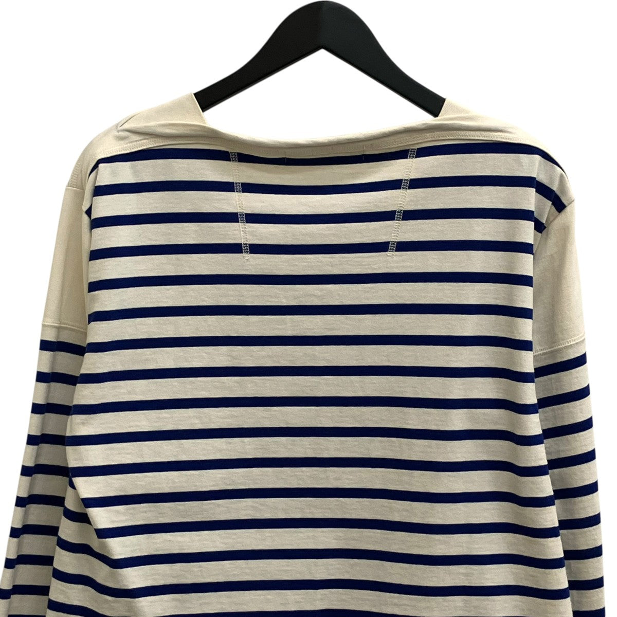 ANSNAM(アンスナム) 24SSRiverrun Boat Neck Long TTシャツ ホワイト