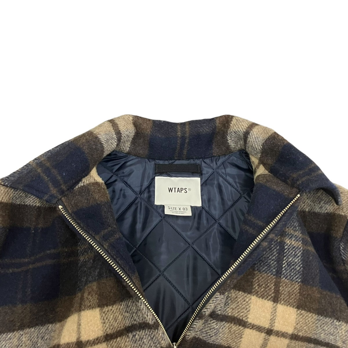 WTAPS 25AWWRECKER JACKET WOPL． MELTON． TEXTILEジャケット252TQDT-JKM03 古着・中古-6枚目のアイテム画像