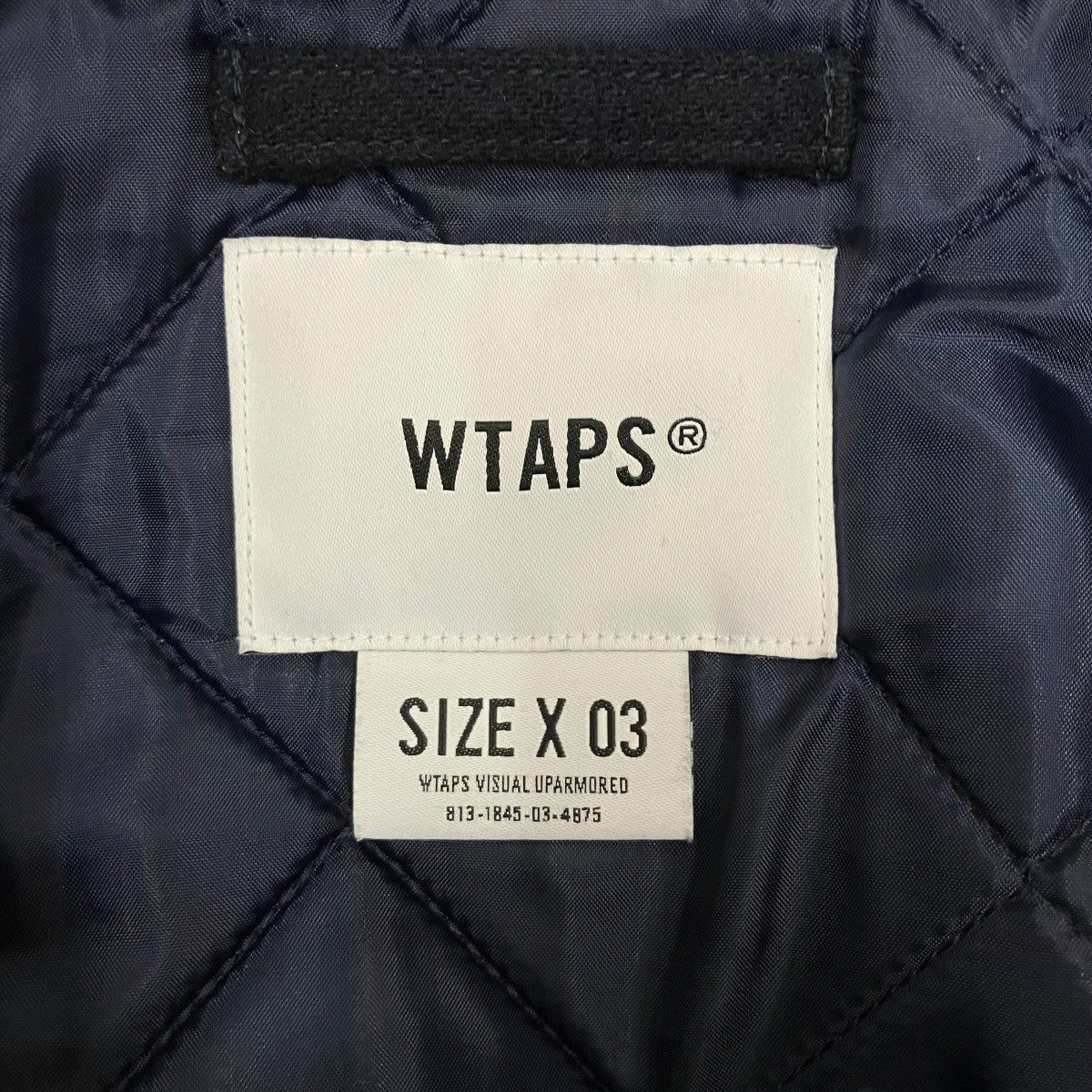 WTAPS 25AWWRECKER JACKET WOPL． MELTON． TEXTILEジャケット252TQDT-JKM03 古着・中古-7枚目のアイテム画像