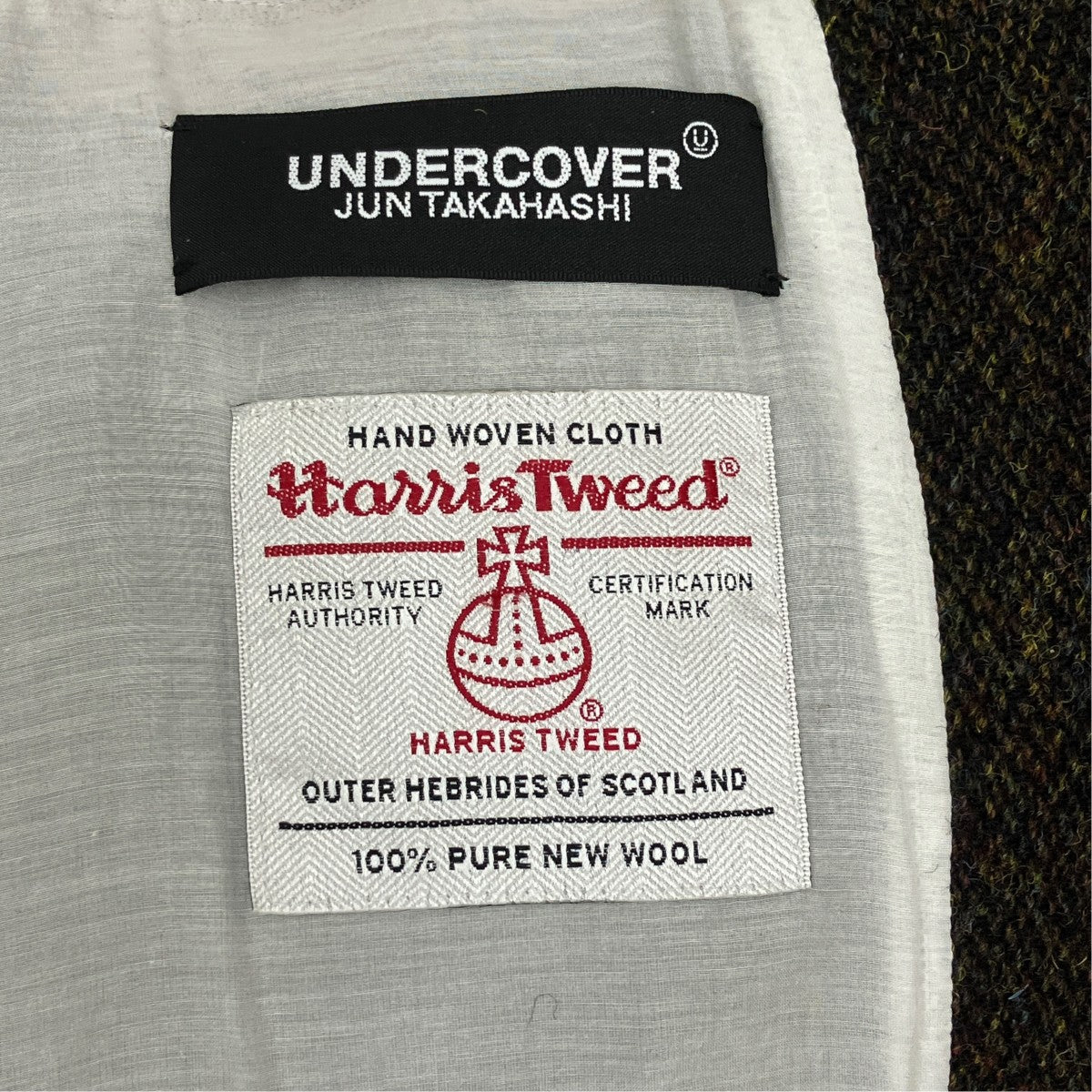 UNDERCOVER 25AW ウール ステンカラーコート UC2E4305 古着・中古-6枚目のアイテム画像