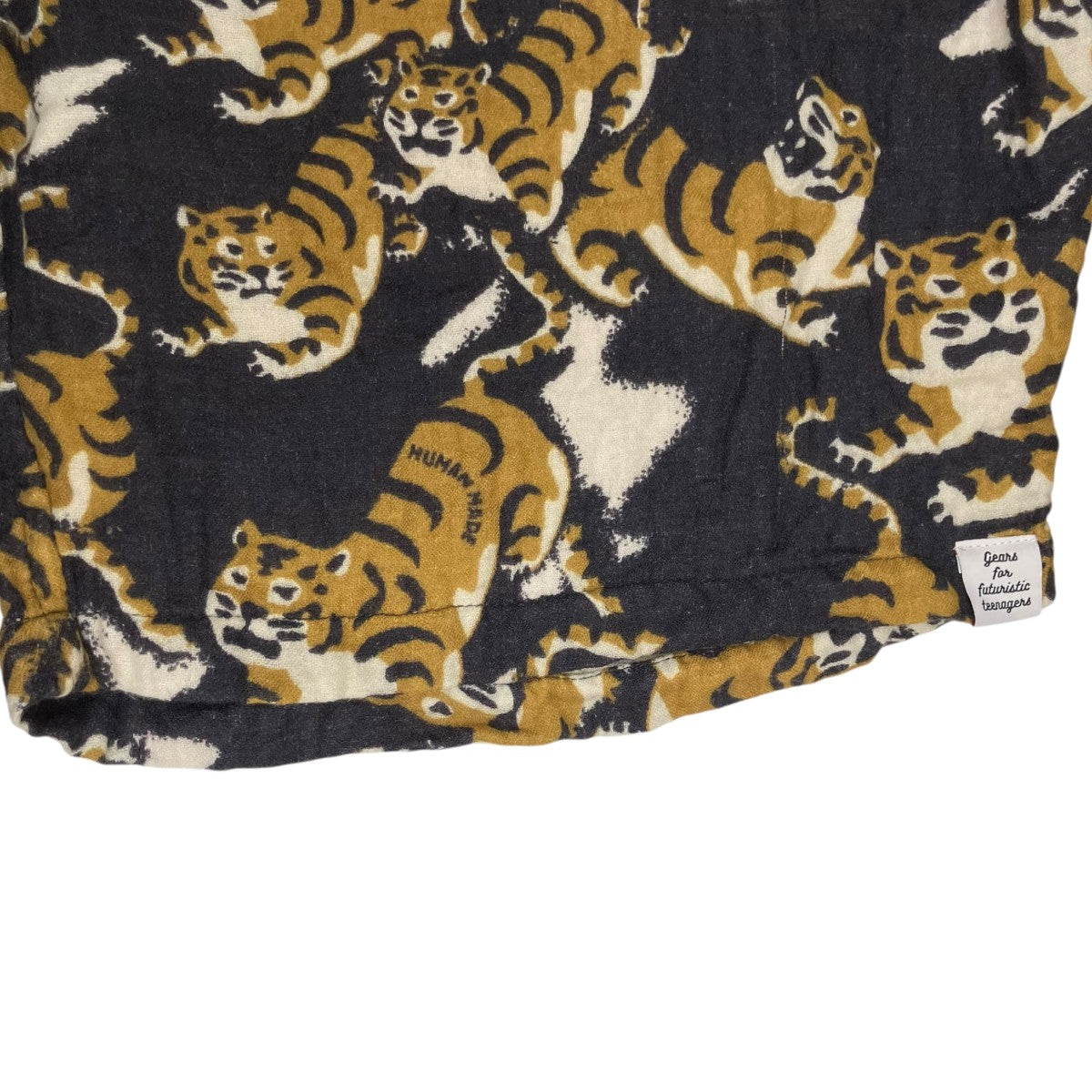 HUMAN MADE TIGER GAUZE SHORTSアニマル柄ショートパンツ 古着・中古-3枚目のアイテム画像