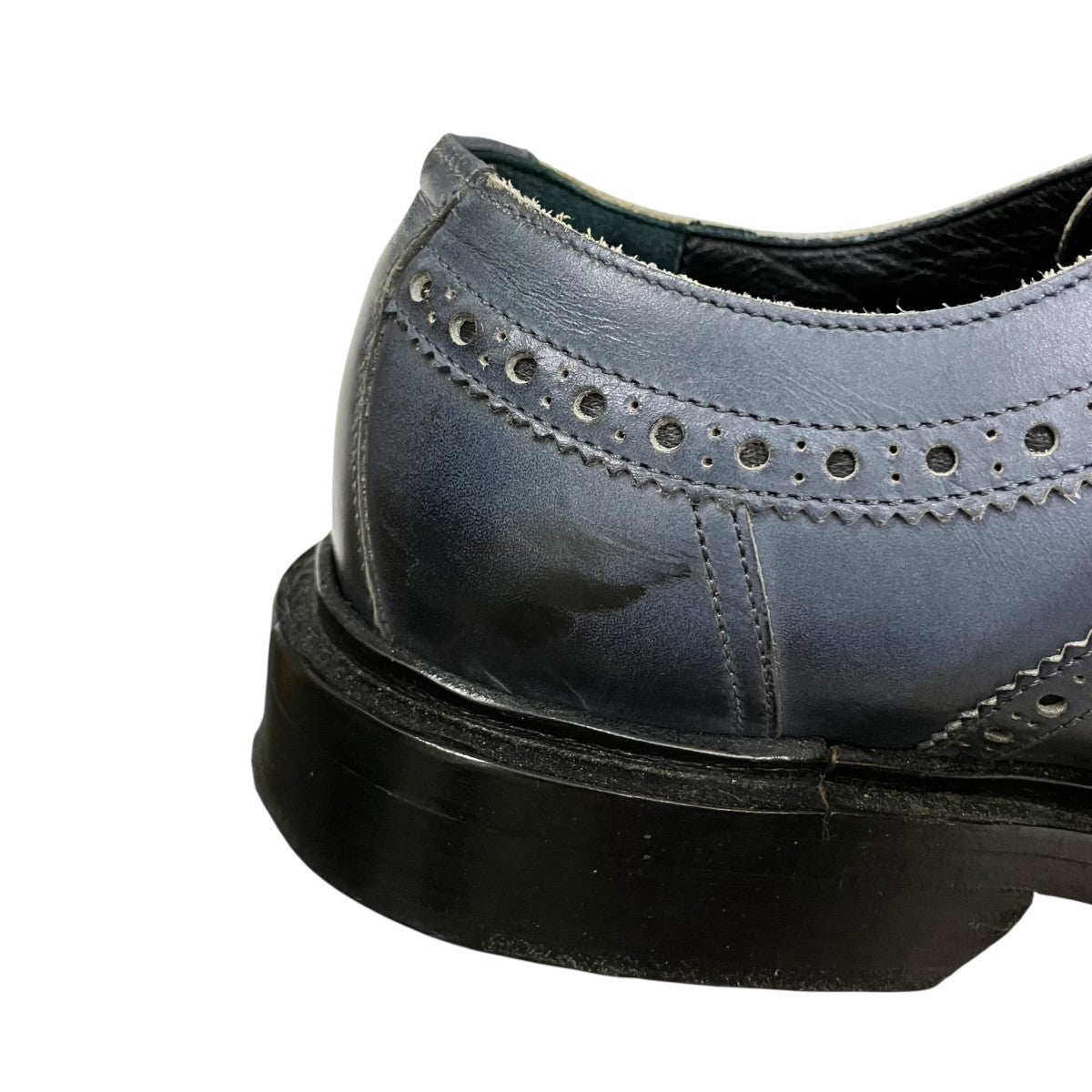 JIMMY CHOO(ジミーチュウ) ドレスシューズ ブルー サイズ 40(約25cm