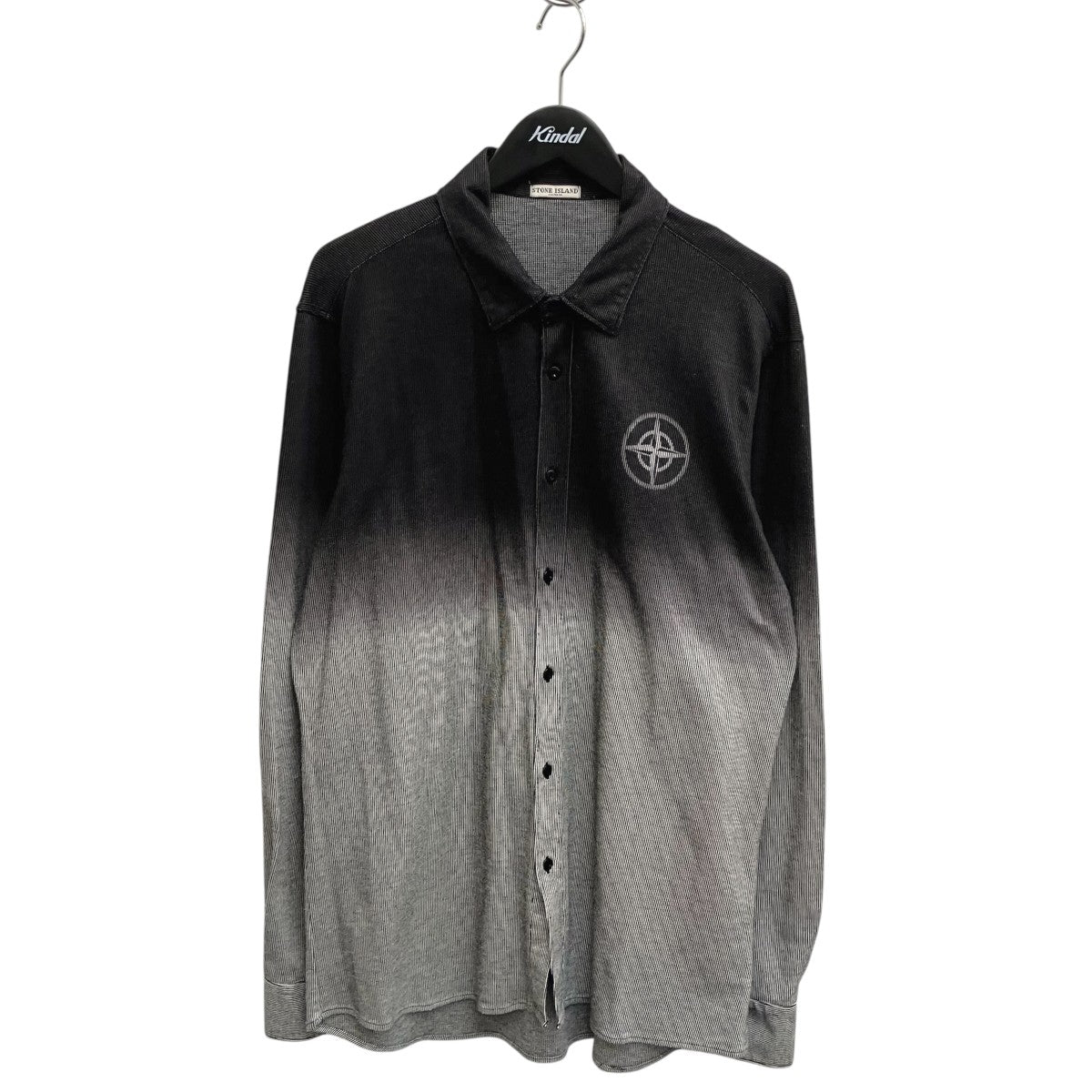STONE ISLAND グラデーション長袖シャツ 古着・中古-1枚目のアイテム画像