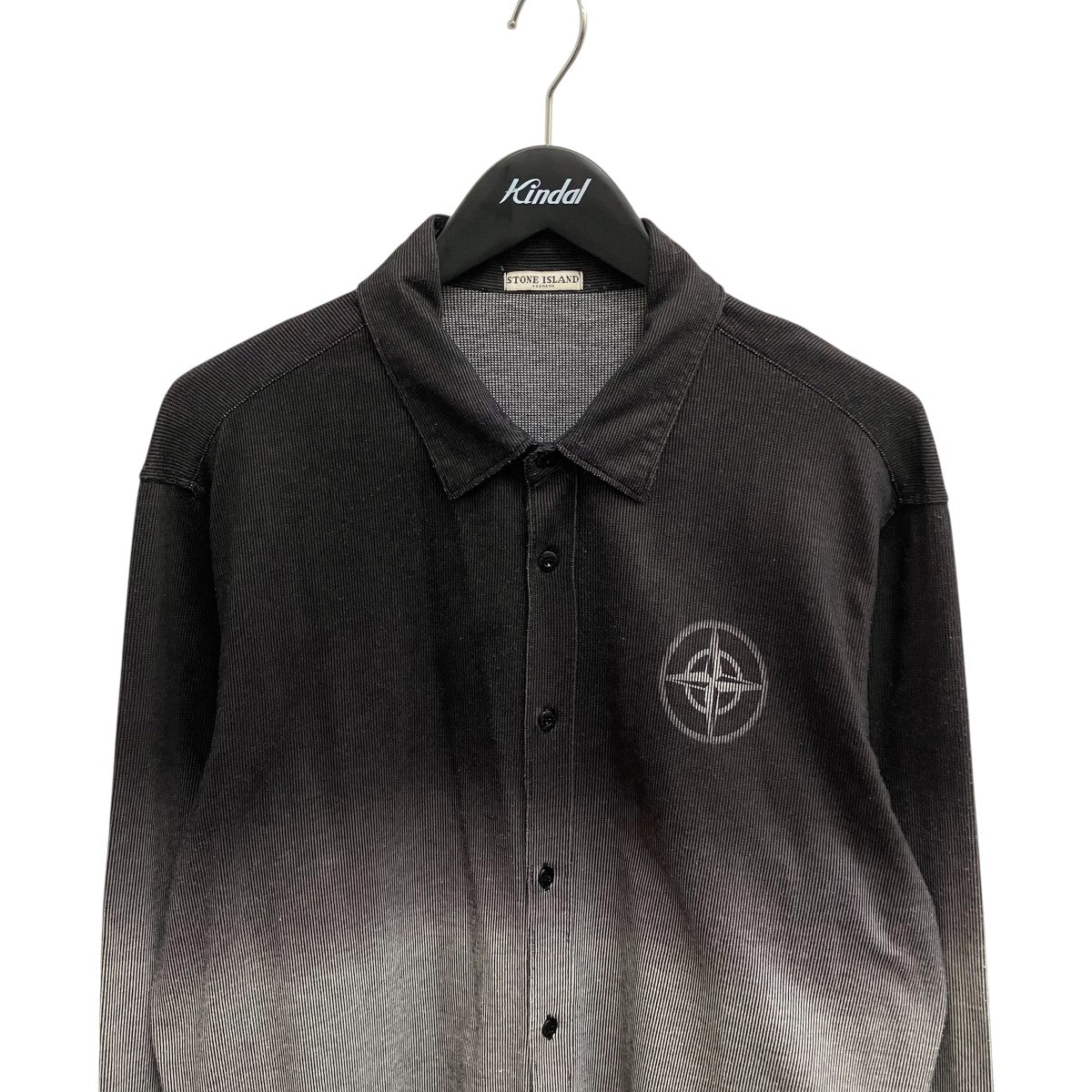STONE ISLAND グラデーション長袖シャツ 古着・中古-3枚目のアイテム画像
