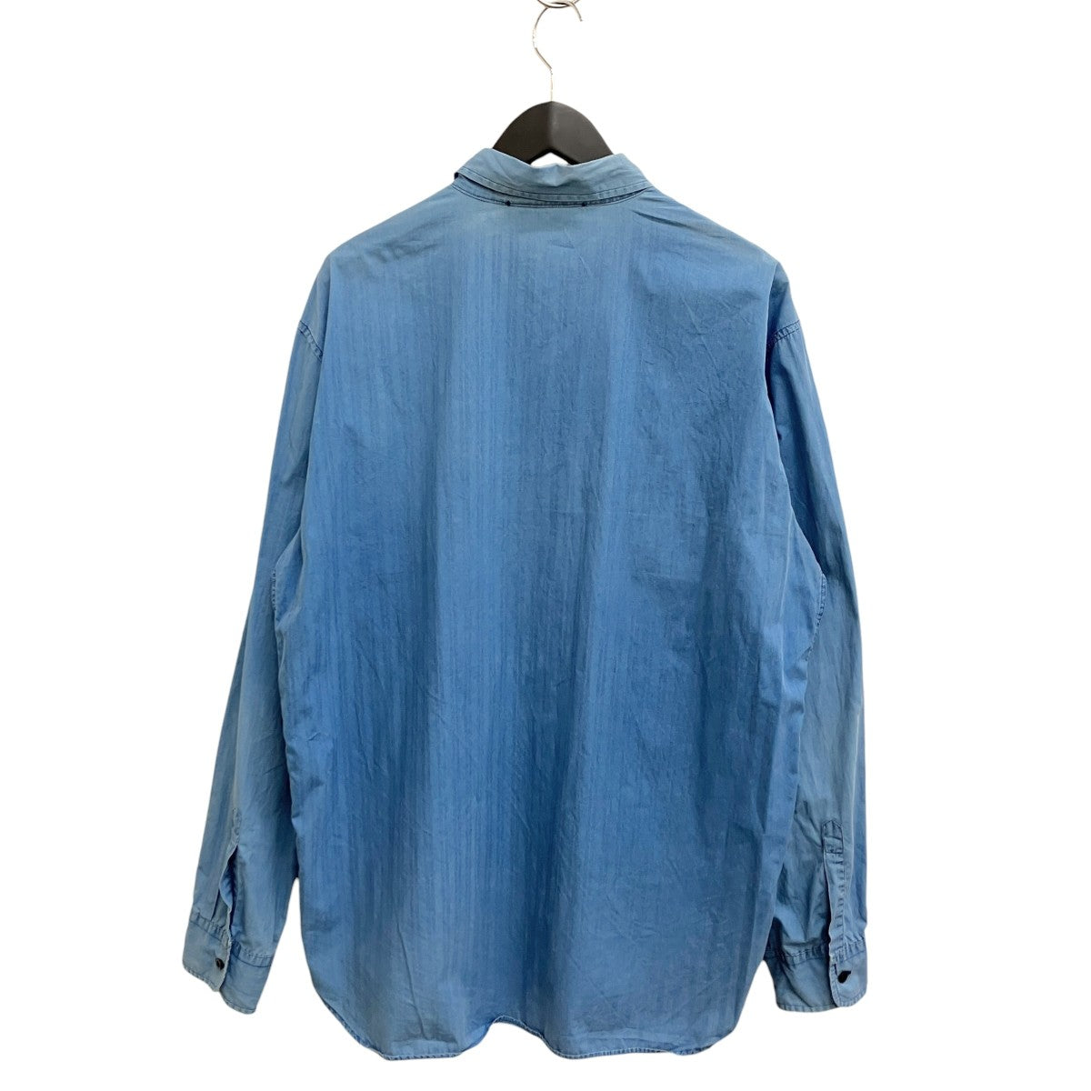 STONE ISLAND ストライプ長袖シャツ 古着・中古-2枚目のアイテム画像