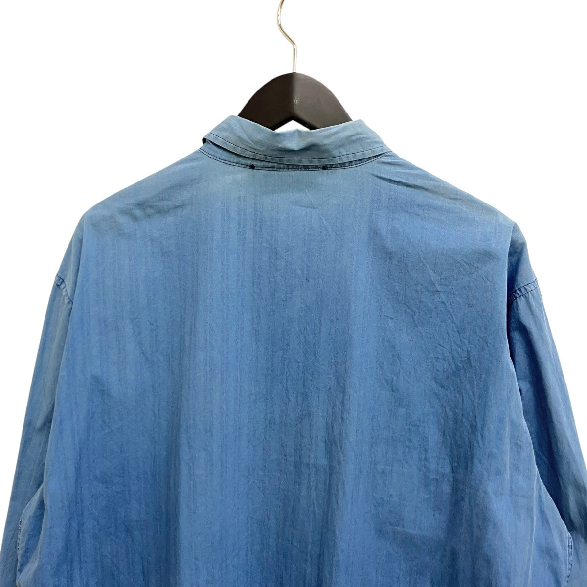 STONE ISLAND ストライプ長袖シャツ 古着・中古-4枚目のアイテム画像