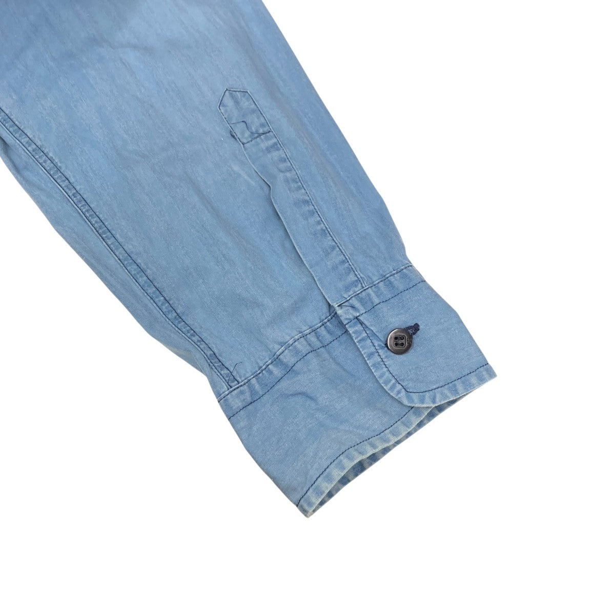 STONE ISLAND ストライプ長袖シャツ 古着・中古-7枚目のアイテム画像