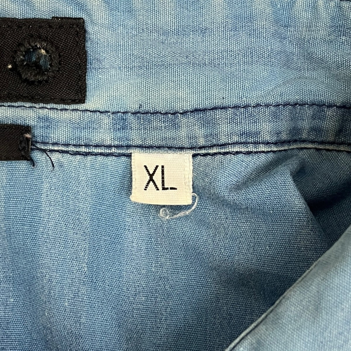 STONE ISLAND ストライプ長袖シャツ 古着・中古-9枚目のアイテム画像