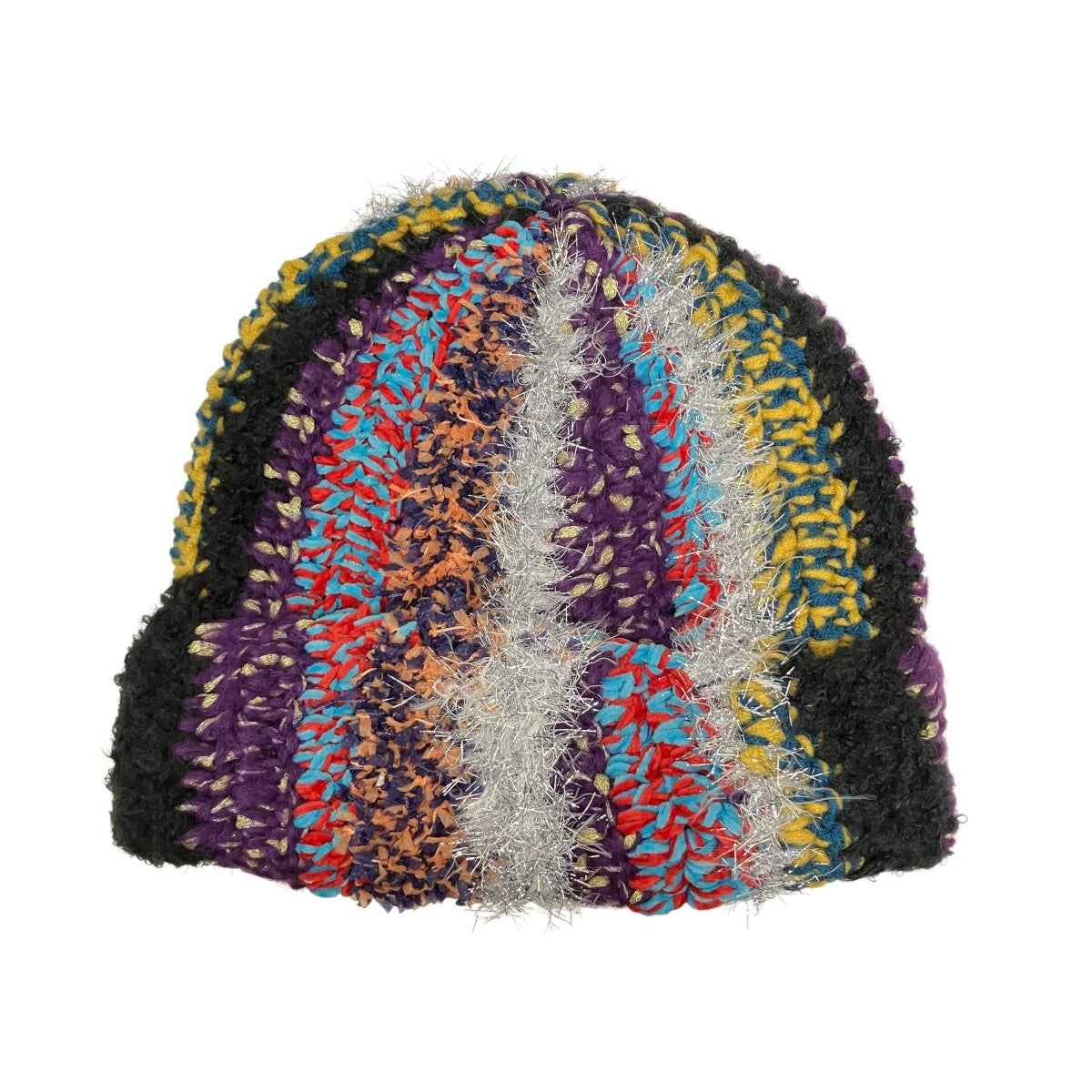 25AWTinsel Stripe Beanieニット帽