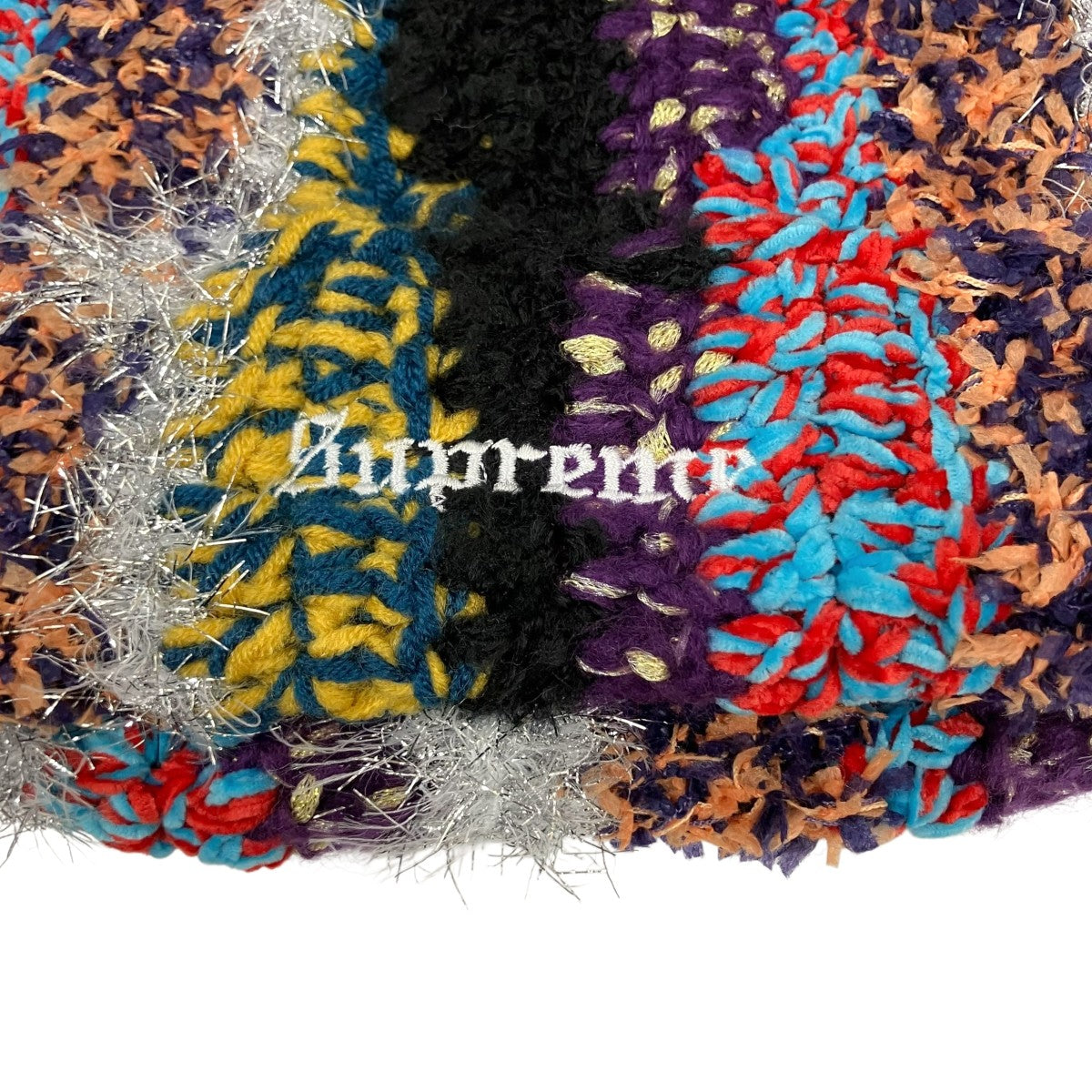 25AWTinsel Stripe Beanieニット帽
