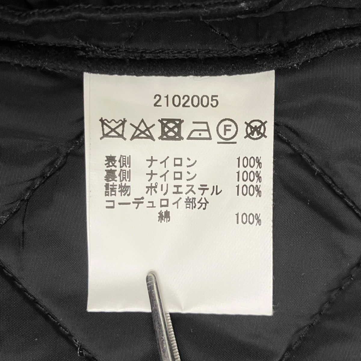 Barbour HOODED LIDDESDALEキルティングコート2102005 古着・中古-7枚目のアイテム画像