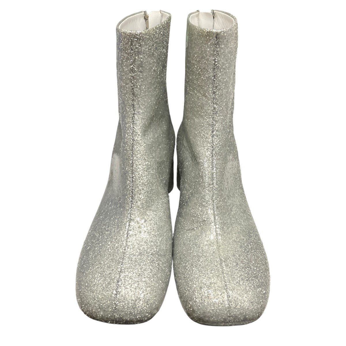 MM6 Maison Margiela GLITTERED ANKLE BOOTSブーツ 古着・中古-2枚目のアイテム画像