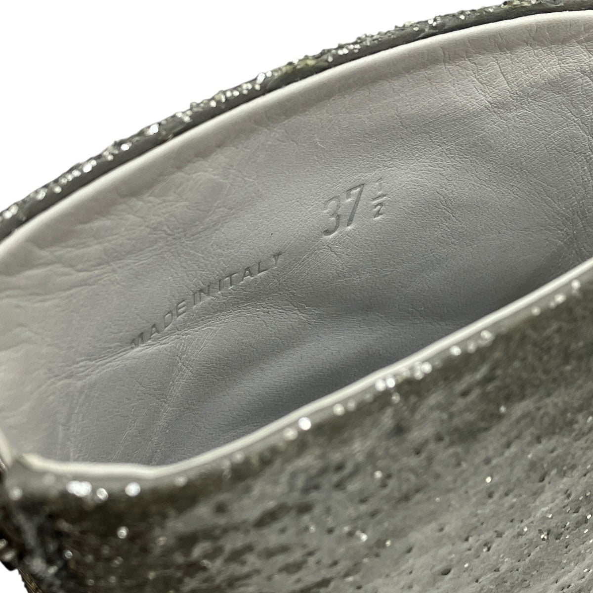 MM6 Maison Margiela GLITTERED ANKLE BOOTSブーツ 古着・中古-7枚目のアイテム画像